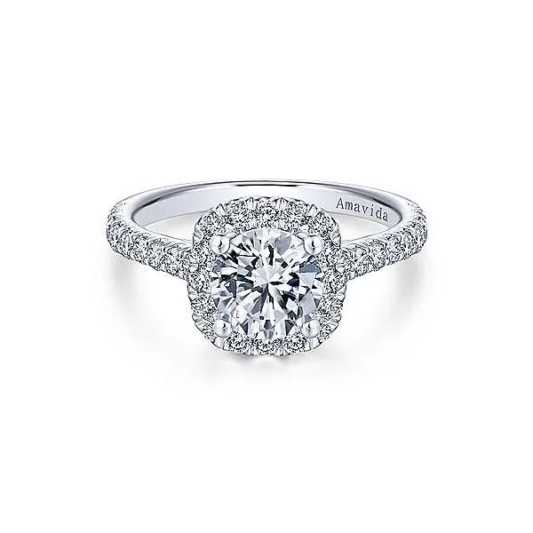 Amavida 18K White Gold Diamond Engagement Ring Your Jewelry Box Altoona, PA
