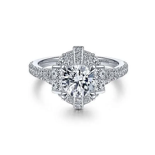 Amavida 18K White Gold Diamond Engagement Ring Your Jewelry Box Altoona, PA