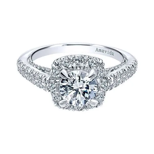 Amavida 18K White Gold Diamond Engagement Ring Your Jewelry Box Altoona, PA