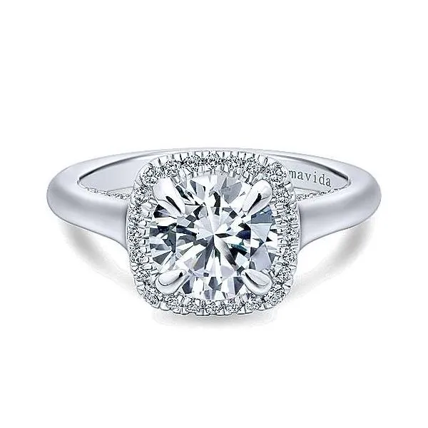 Amavida 18K White Gold Diamond Engagement Ring Your Jewelry Box Altoona, PA