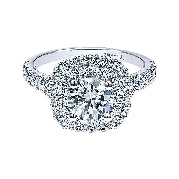 Amavida 18K White Gold Diamond Engagement Ring Your Jewelry Box Altoona, PA