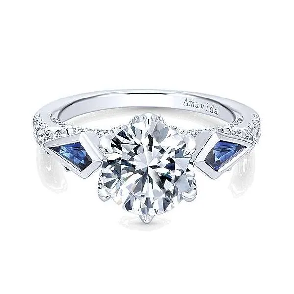 Amavida 18K White Gold Diamond Engagement Ring Your Jewelry Box Altoona, PA