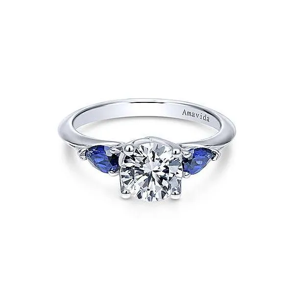 Amavida 18K White Gold Diamond Engagement Ring Your Jewelry Box Altoona, PA