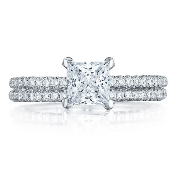 Tacori Petite Crescent Engagement Ring Image 3 Your Jewelry Box Altoona, PA