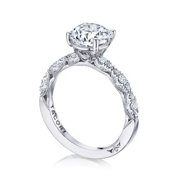 Tacori Petite Crescent Engagement Ring Image 2 Your Jewelry Box Altoona, PA