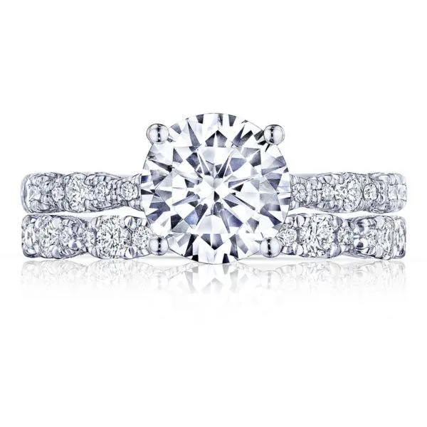 Tacori Petite Crescent Engagement Ring Image 3 Your Jewelry Box Altoona, PA
