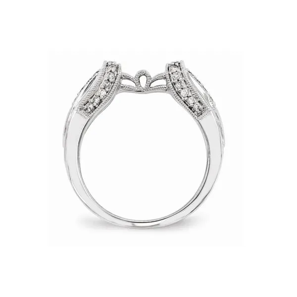 14 Karat White Gold Diamond Wrap Ring Image 2 Your Jewelry Box Altoona, PA