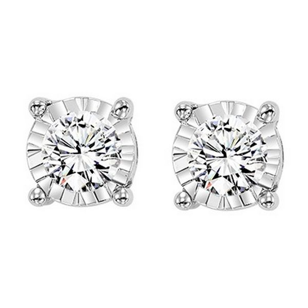 Tru-Brilliance Diamond Studs 001-150-01806 14KW Altoona | Your Jewelry ...