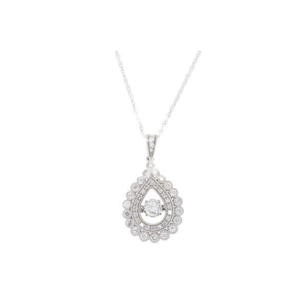 White Gold Rhythm of Love Diamond Necklace Your Jewelry Box Altoona, PA