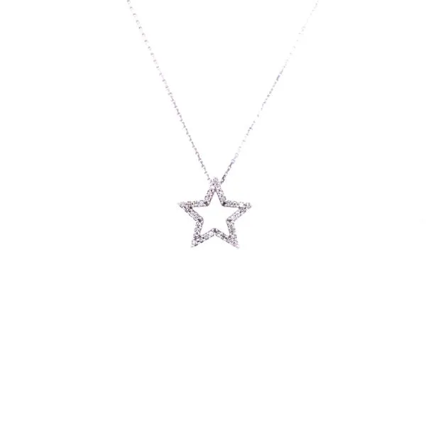 White Gold Diamond Star Pendant Your Jewelry Box Altoona, PA