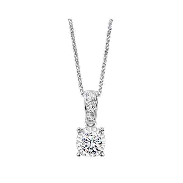 White Gold Tru Brilliance Diamond Necklace Your Jewelry Box Altoona, PA