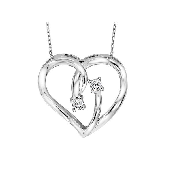 Twogether Heart Diamond Necklace Your Jewelry Box Altoona, PA