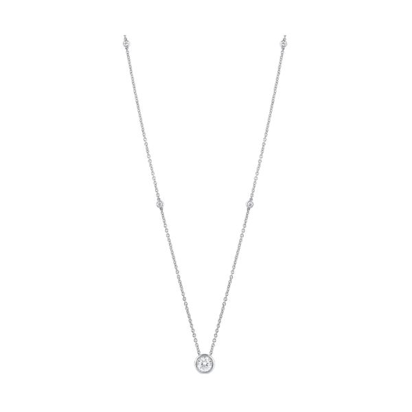 Tru Brilliance Diamond Bezel Necklace Image 2 Your Jewelry Box Altoona, PA