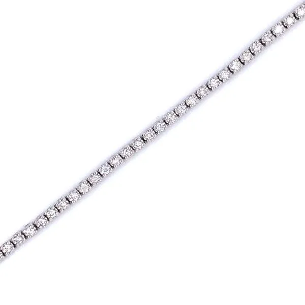 10 Karat White Gold Diamond Tennis Bracelet Your Jewelry Box Altoona, PA