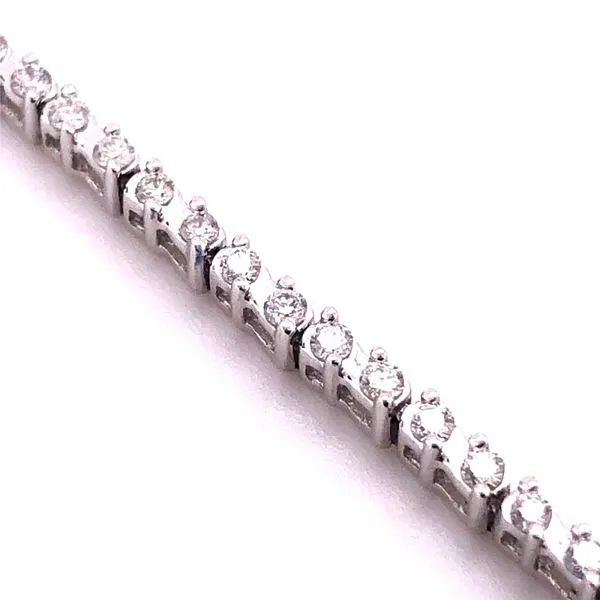 10 Karat White Gold Diamond Tennis Bracelet Image 2 Your Jewelry Box Altoona, PA