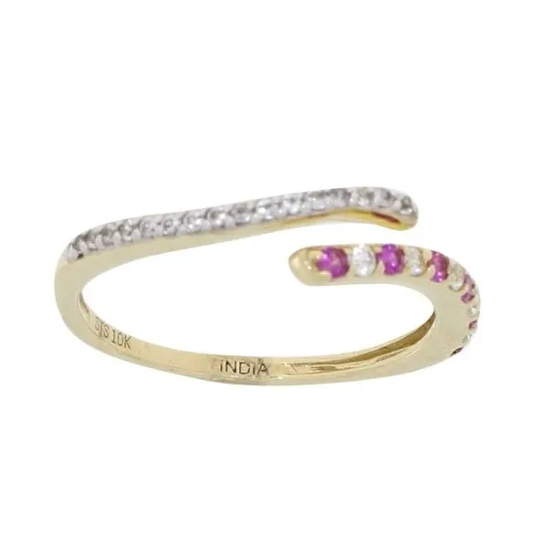 Yellow Gold Freeform Ruby Ring Image 2 Your Jewelry Box Altoona, PA