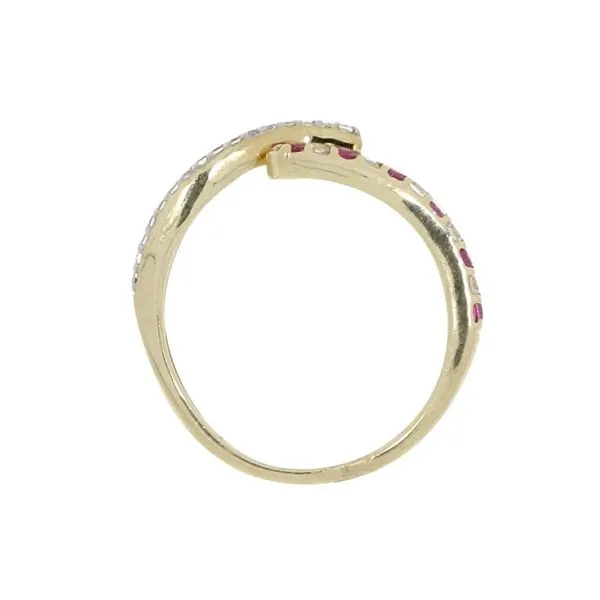 Yellow Gold Freeform Ruby Ring Image 3 Your Jewelry Box Altoona, PA