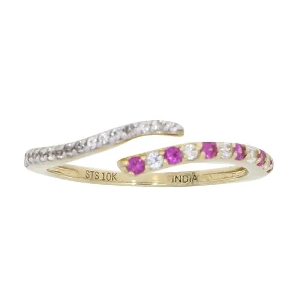 Yellow Gold Freeform Ruby Ring Your Jewelry Box Altoona, PA