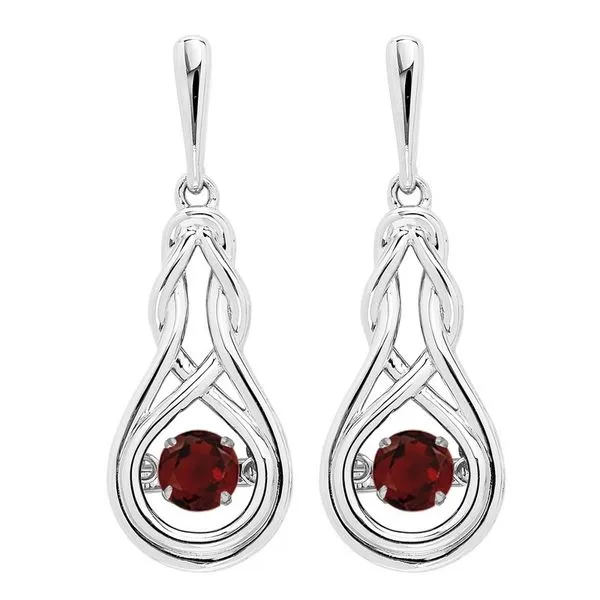 ROL Silver Garnet Earrings Your Jewelry Box Altoona, PA