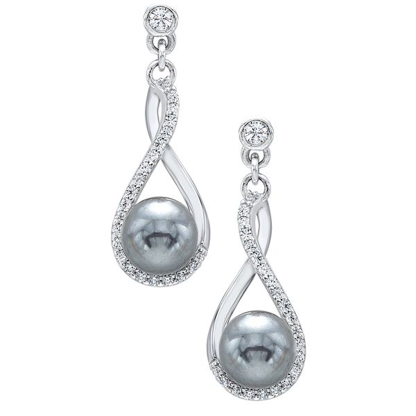 Silver Tahitian Pearl Earrings Your Jewelry Box Altoona, PA