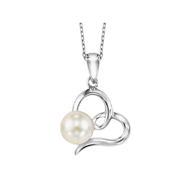 Sterling Silver Pearl Heart Necklace Your Jewelry Box Altoona, PA
