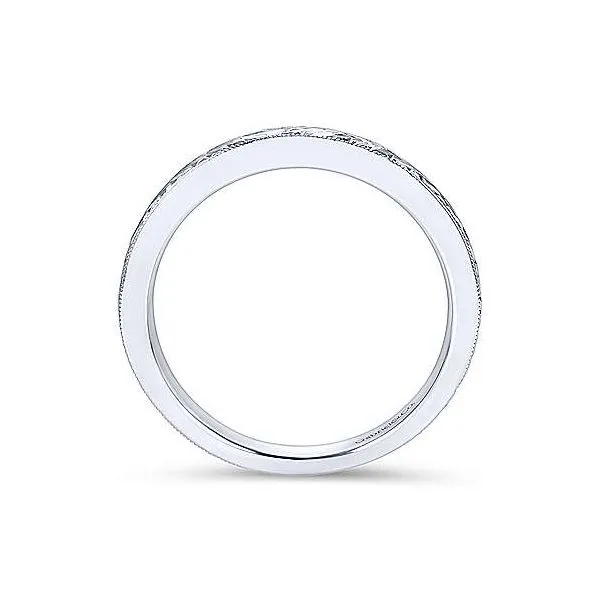 14K White Gold Vintage Wedding Band Image 2 Your Jewelry Box Altoona, PA