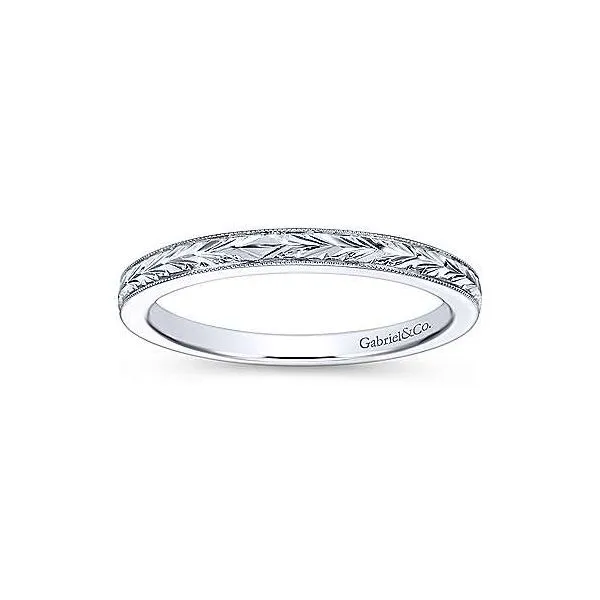 14K White Gold Vintage Wedding Band Your Jewelry Box Altoona, PA