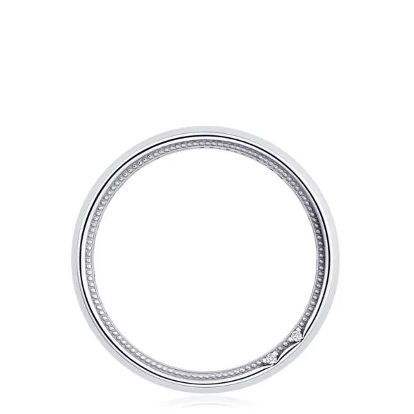 Tacori 14K White Gold Gentleman's Band Image 2 Your Jewelry Box Altoona, PA