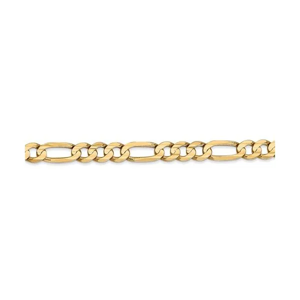 14K Yellow Gold Figaro 5.50mm 8