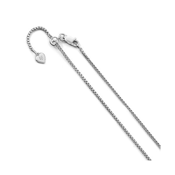 Silver 1.5mm Adjustable Box Chain Your Jewelry Box Altoona, PA
