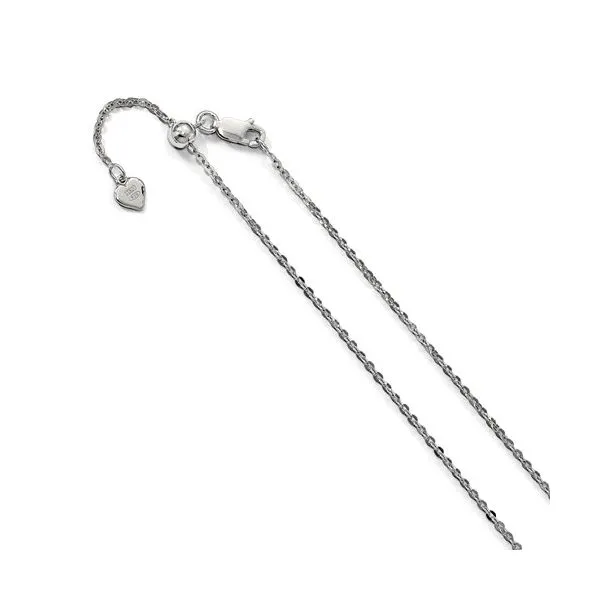 Sterling Silver 1.75 mm Adjustable Cable Chain Your Jewelry Box Altoona, PA