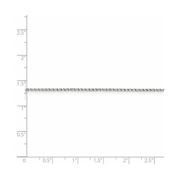 Silver Twisted Box Chain 18