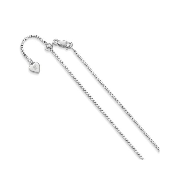 Sterling Silver 1.1 mm Adjustable Box Chain Your Jewelry Box Altoona, PA