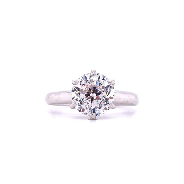 Sterling Silver Cubic Zirconia Solitaire Ring Your Jewelry Box Altoona, PA