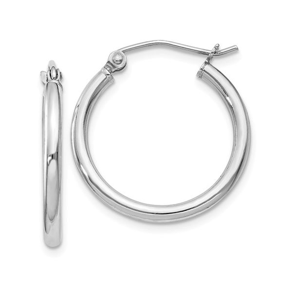 Sterling Silver 2mm Round Hoop Earrings Your Jewelry Box Altoona, PA