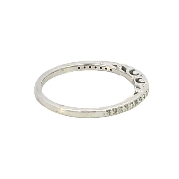 14KT WHITE GOLD DIAMOND WEDDING/ANNIVERSARY BAND Image 4 Z's Fine Jewelry Peoria, AZ