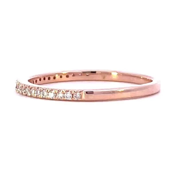 ROSE GOLD WEDDING/ANNIVERSARY BAND Image 2 Z's Fine Jewelry Peoria, AZ