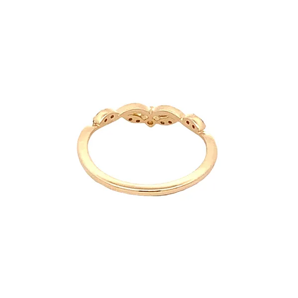 14KT YELLOW GOLD DIAMOND WEDDING/ANNIVERSARY BAND Image 3 Z's Fine Jewelry Peoria, AZ