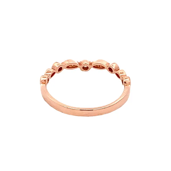 14KT ROSE GOLD DIAMOND WEDDING/ANNIVERSARY BAND Image 3 Z's Fine Jewelry Peoria, AZ