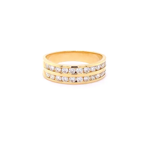14KT CHANNEL SET DIAMOND RING similar item image