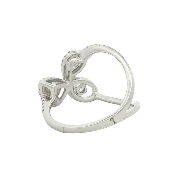 WHITE GOLD NEGATIVE SPACE RING Image 3 Z's Fine Jewelry Peoria, AZ