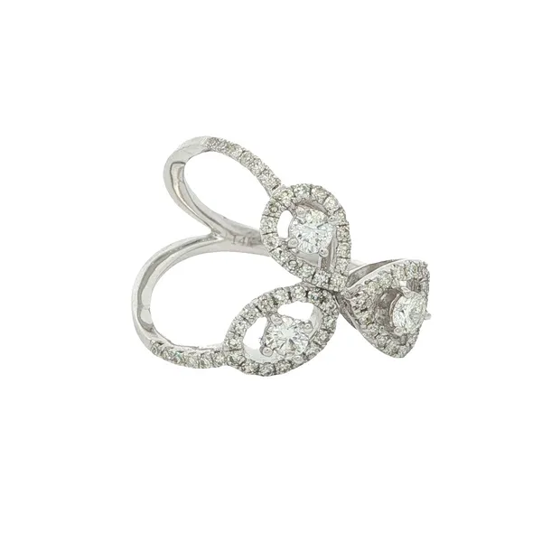 WHITE GOLD NEGATIVE SPACE RING Z's Fine Jewelry Peoria, AZ