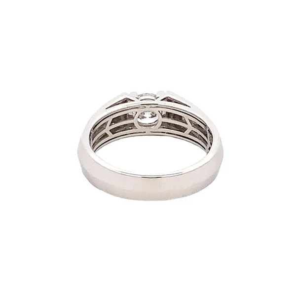 WHITE GOLD MENS FASHION RING Image 3 Z's Fine Jewelry Peoria, AZ