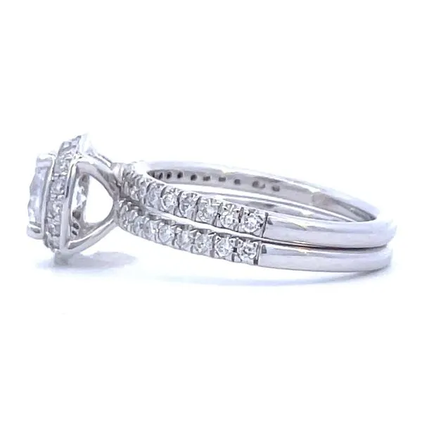 14KT WHITE GOLD DIAMOND ENGAGMENT/WEDDING SET Image 2 Z's Fine Jewelry Peoria, AZ