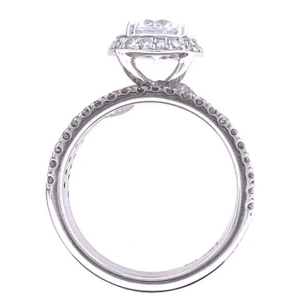 14KT WHITE GOLD DIAMOND ENGAGMENT/WEDDING SET Image 3 Z's Fine Jewelry Peoria, AZ