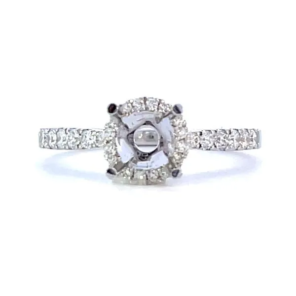 18KT DIAMOND SEMI-MOUNT ENGAGEMENT RING similar item image