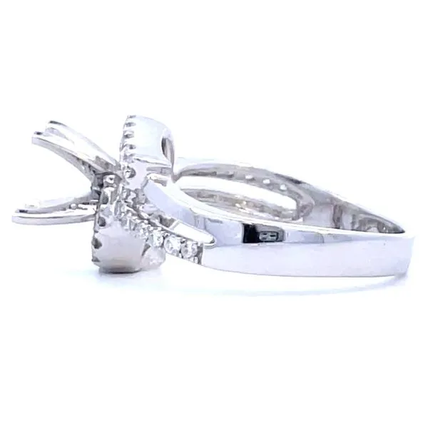 14KT WHITE GOLD SEMI MOUNT ENGAGEMENT RING Image 2 Z's Fine Jewelry Peoria, AZ