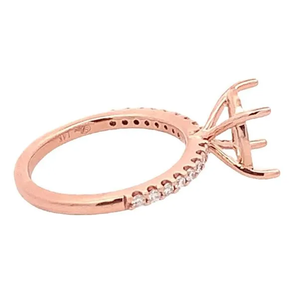 14KT DIAMOND SEMI-MOUNT RING Image 2 Z's Fine Jewelry Peoria, AZ