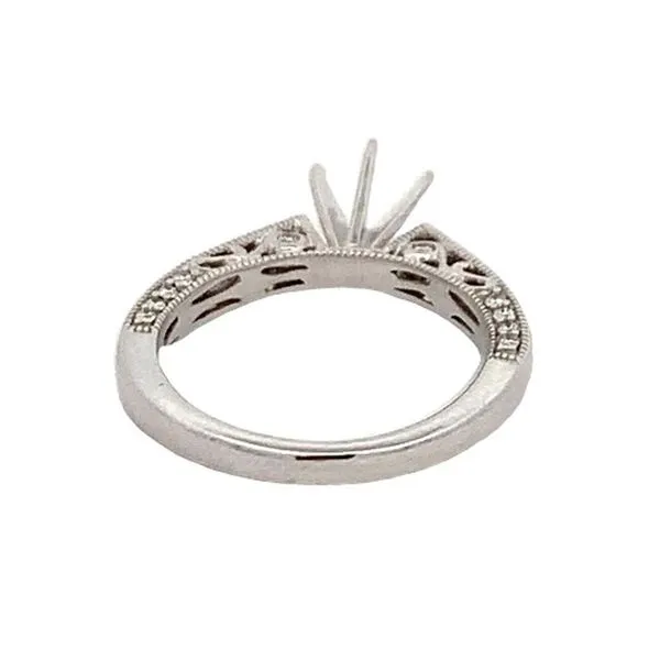14KT DIAMOND SEMI-MOUNT ENGAGEMENT RING Image 3 Z's Fine Jewelry Peoria, AZ