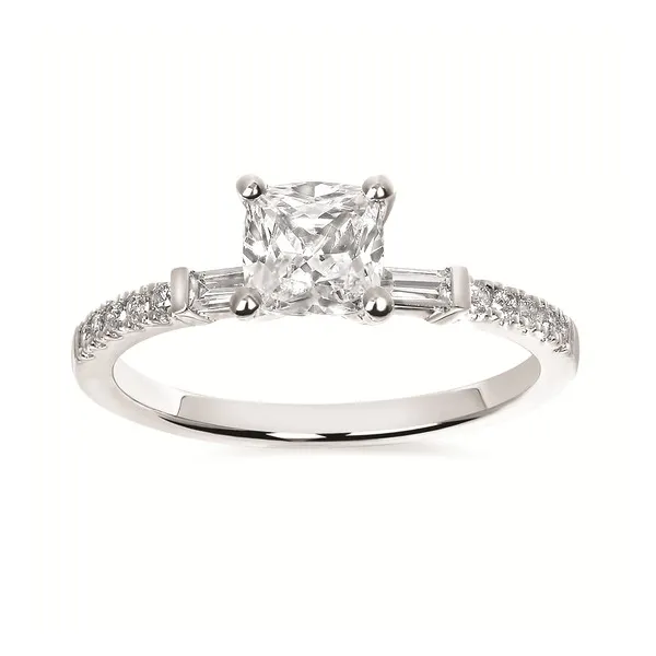 WHITE GOLD SEMI MOUNT ENGAGEMENT RING Z's Fine Jewelry Peoria, AZ